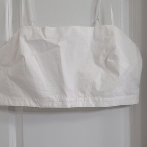 Banana Republic Factory Ivory Crop Top